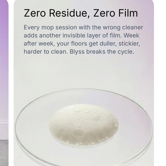 Blyss Brazilian Waves Mop Soap Concentrate - White - Picture 4 of 5